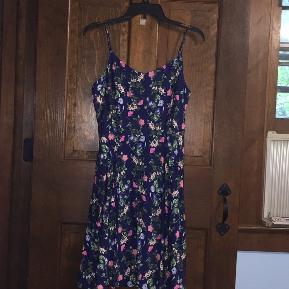 Old Navy Floral patterned spaghetti strap dress